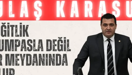 CHP’li Ulaş Karasu’dan Erdoğan’a sert sözler: “Yiğitlik kumpasla değil, er meydanında olur”