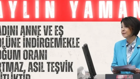 Aylin Yaman: ‘Kadını Anne ve Eş Rolüne İndirgemekle Doğum Oranı Artmaz, Asıl Teşvik Eşitliktir’