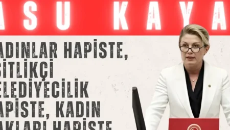 Asu Kaya’dan Meclis’te Sert Tepki: ‘Kadınlar Hapiste, Eşitlikçi Belediyecilik Hapiste, Kadın Hakları Hapiste’