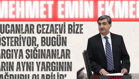 DEVA Partili Ekmen: ‘Ulucanlar Cezaevi bize gösteriyor, bugün yargıya sığınanlar yarın aynı yargının mağduru olabilir’
