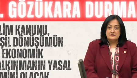 AK Parti’li Emel Gözükara Durmaz: “İklim Kanunu, yeşil dönüşümün ve ekonomik kalkınmanın yasal zemini olacak”