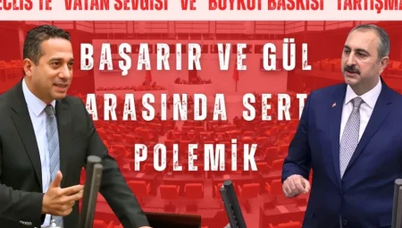 Meclis’te “vatan sevgisi” ve “boykot baskısı” tartışması: Başarır ve Gül arasında sert polemik