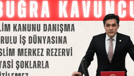 İYİ Parti’li Kavuncu: ‘İklim Kanunu danışma kurulu iş dünyasına teslim, Merkez rezervi siyasi şoklarla eritilemez’