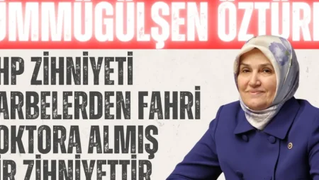AK Parti’li Öztürk: ‘CHP zihniyeti darbelerden fahri doktora almış bir zihniyettir’