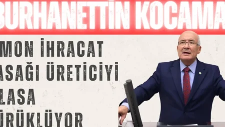 Burhanettin Kocamaz: ‘Limon ihracat yasağı üreticiyi iflasa sürüklüyor’