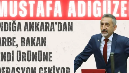 Mustafa Adıgüzel: ‘Fındığa Ankara’dan darbe, Bakan kendi ürününe operasyon çekiyor’