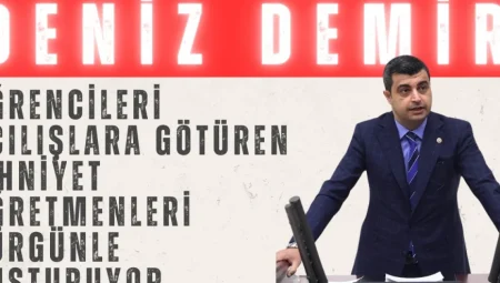 Deniz Demir: ‘Öğrencileri açılışlara götüren zihniyet, öğretmenleri sürgünle susturuyor’