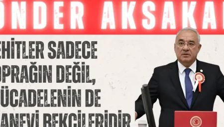 DSP Genel Başkanı Önder Aksakal: ‘Şehitler sadece toprağın değil, mücadelenin de manevi bekçileridir’