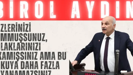 Birol Aydın’dan Hükûmete Kanal İstanbul Tepkisi: ‘Gözlerinizi Yummuşsunuz, Kulaklarınızı Tıkamışsınız ama Bu Kokuya Daha Fazla Dayanamazsınız’