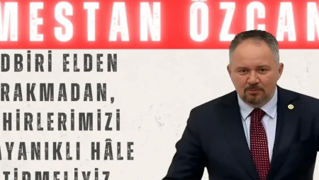 Mestan Özcan’dan Deprem Sonrası Çağrı: ‘Tedbiri Elden Bırakmadan, Şehirlerimizi Dayanıklı Hâle Getirmeliyiz’