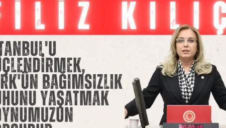 Filiz Kılıç: ‘İstanbul’u Güçlendirmek, Türk’ün Bağımsızlık Ruhunu Yaşatmak Boynumuzun Borcudur’