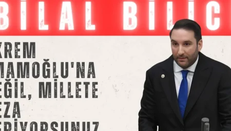 Bilal Bilici: ‘Ekrem İmamoğlu’na Değil, Millete Ceza Veriyorsunuz’