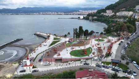 Ordu’da yeşil alan miktarı 6 yılda yüzde 137,5 arttı, 1,1 milyon metrekare yeni yaşam alanı kazandırıldı